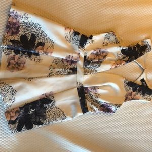 Lulus white floral romper